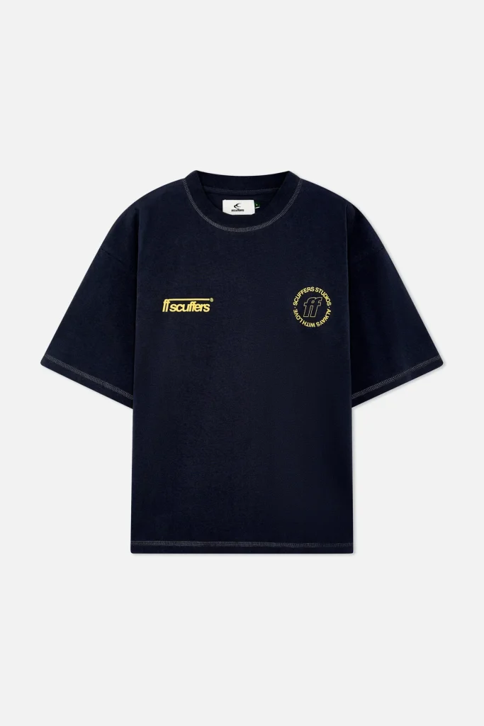 Scuffers Billy Dark Blue T-Shirt