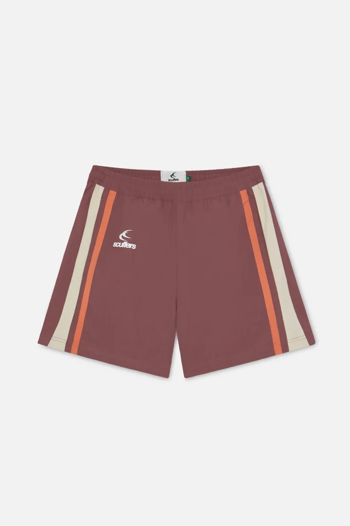 Scuffers Burgundy Tech Shorts