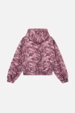 Burgundy Zipper with Royal Flower1