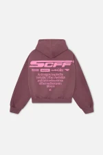 Scuffers Burgundy hoodie from Motor Studios1