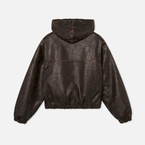 Scuffers Work Brown Jacket1