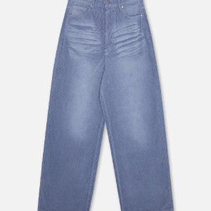 Scuffers Jumbo Corduroy Blue Pants 1