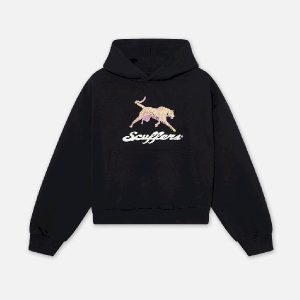 Scuffers Cheetah Black Hoodie