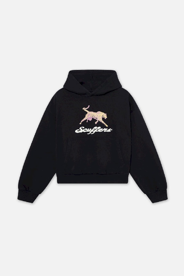 Scuffers Cheetah Black Hoodie Scuffers Cheetah Black Hoodie