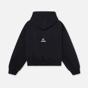 Scuffers Cheetah Black Hoodie 1