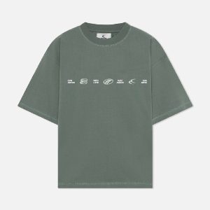 Scuffers 7 Logo Green T-Shirt