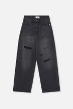 Scuffers Jumbo Ripped Washed Black Pants