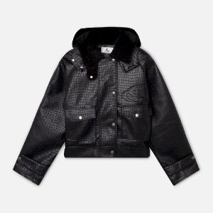Scuffers Croc Black Jacket